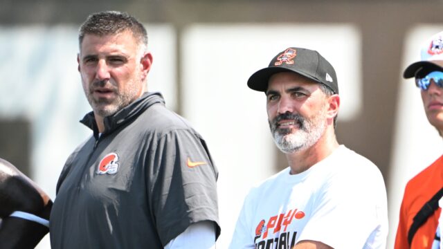 Cleveland Browns head coach Kevin Stefanski
