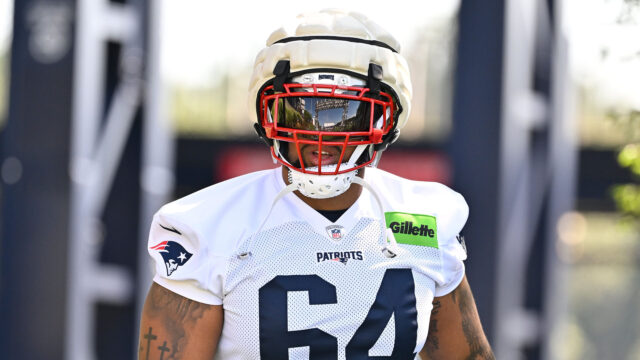 Former New England Patriots guard Layden Robinson
