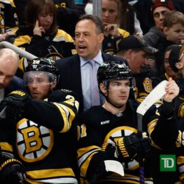 Boston Bruins head coach Marco Sturm