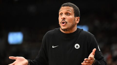 Boston Celtics head coach Joe Mazzulla