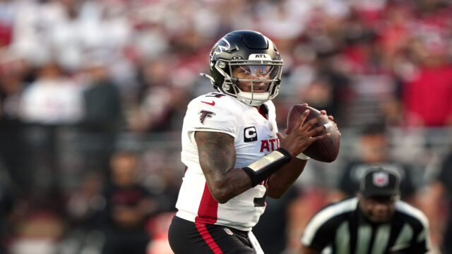 Atlanta Falcons quarterback Michael Penix Jr.
