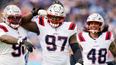 New England Patriots defensive tackle Milton Williams