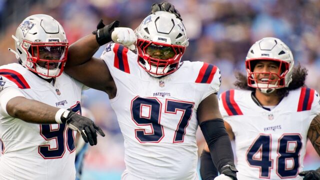New England Patriots defensive tackle Milton Williams
