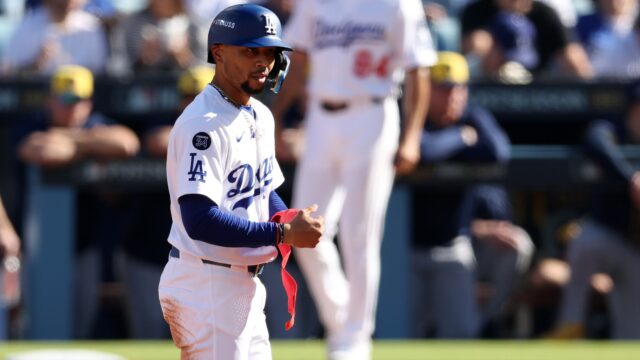 Los Angeles Dodgers shortstop Mookie Betts