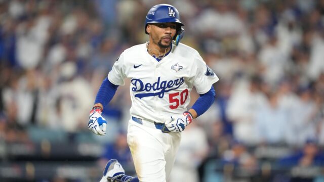 Los Angeles Dodgers shortstop Mookie Betts