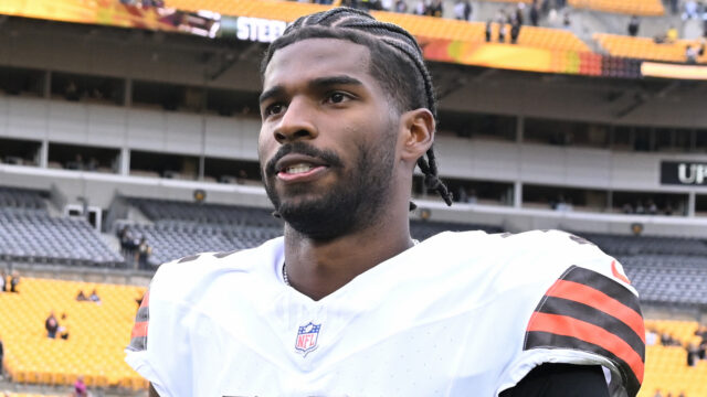 Cleveland Browns quarterback Shedeur Sanders