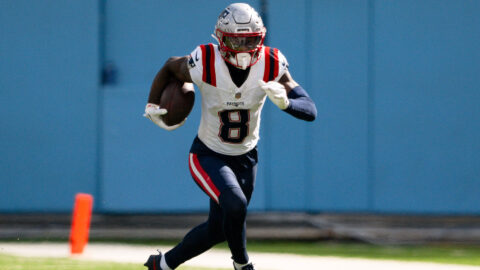New England Patriots wide receiver Stefon Diggs