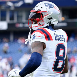 New England Patriots wide receiver Stefon Diggs