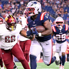 New England Patriots running back Terrell Jennings