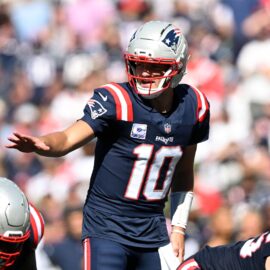 New England Patriots Quarterback Drake Maye