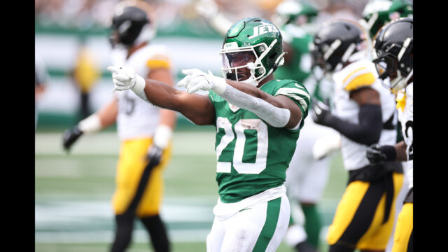 New York Jets running back Breece Hall