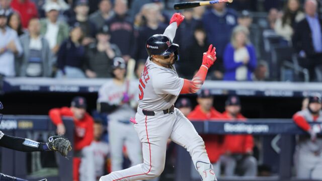 Boston Red Sox catcher Carlos Narvaez