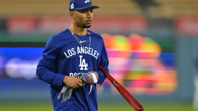 Los Angeles Dodgers shortstop Mookie Betts