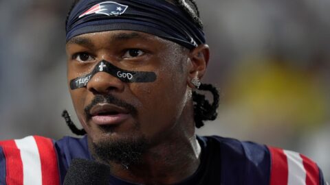 New England Patriots wide receiver Stefon Diggs