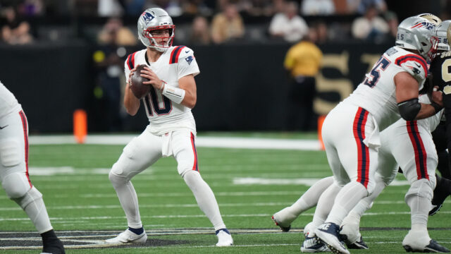 New England Patriots Quarterback Drake Maye