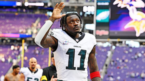 Philadelphia Eagles wide receiver A.J. Brown