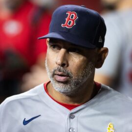 Boston Red Sox manager Alex Cora