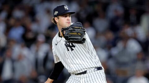 New York Yankees pitcher Cam Schlittler