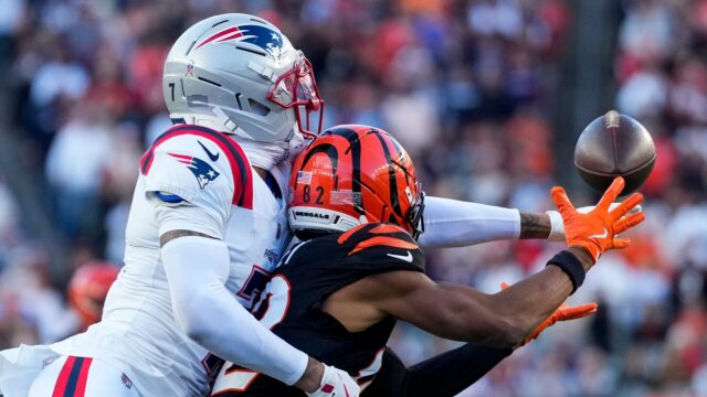 New England Patriots cornerback Carlton Davis III