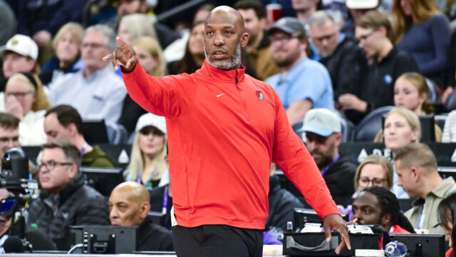 Portland Trail Blazers head coach Chauncey Billups