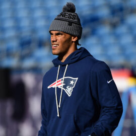 New England Patriots cornerback Christian Gonzalez