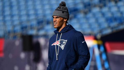 New England Patriots cornerback Christian Gonzalez