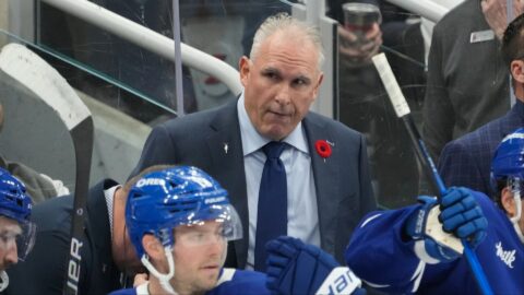 Toronto Maple Leafs head coach Craig Berube