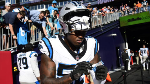 Former Carolina Panthers linebacker DJ Johnson