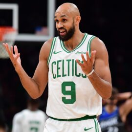 Boston Celtics guard Derrick White