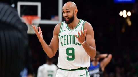 Boston Celtics guard Derrick White