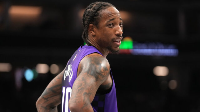 Sacramento Kings forward DeMar DeRozan