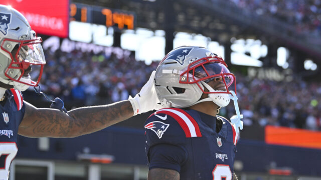 New England Patriots wide receiver Demario Douglas