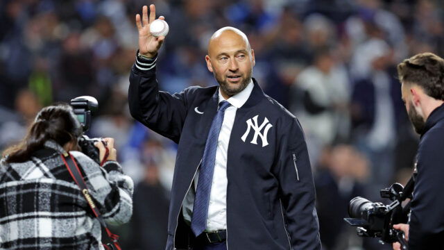 Former New York Yankees shortstop Derek Jeter