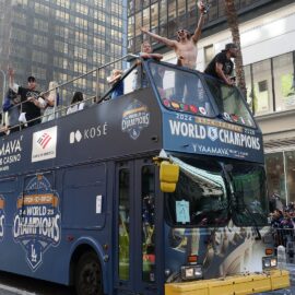 Los Angeles Dodgers Word Series parade