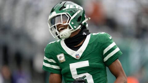 New York Jets wide receiver Garrett Wilson