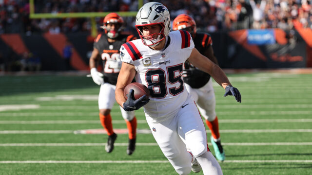 New England Patriots tight end Hunter Henry