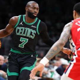 Boston Celtics star Jaylen Brown