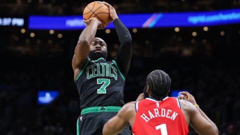 Boston Celtics star Jaylen Brown