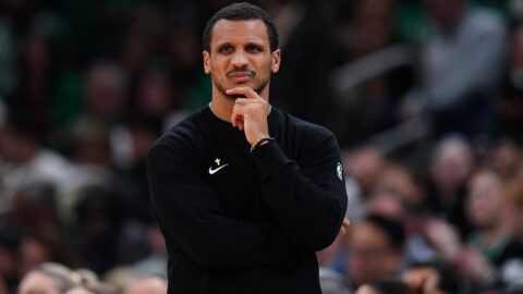 Boston Celtics head coach Joe Mazzulla