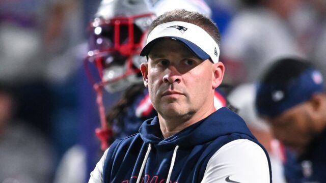 New England Patriots offensive coordinator Josh McDaniels