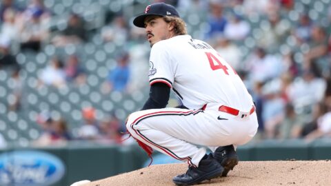 Minnesota Twins pitcher Joe Ryan