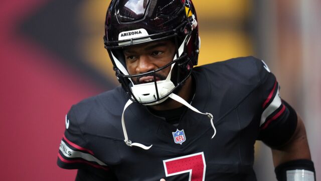Arizona Cardinals quarterback Jacoby Brissett