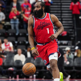 Los Angeles Clippers guard James Harden