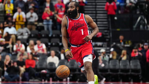 Los Angeles Clippers guard James Harden