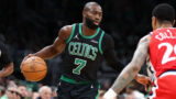 Boston Celtics forward Jaylen Brown
