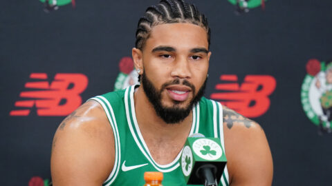 Boston Celtics forward Jayson Tatum