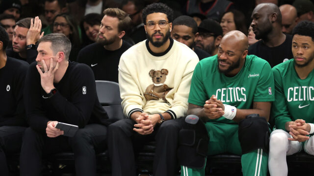 Boston Celtics forward Jayson Tatum