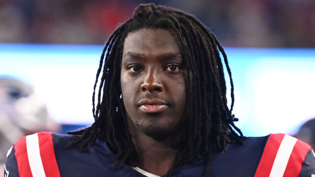 New England Patriots defensive tackle Jeremiah Pharms Jr.