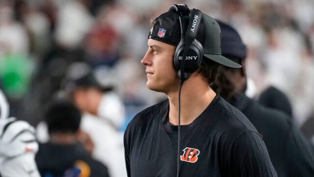 Cincinnati Bengals quarterback Joe Burrow