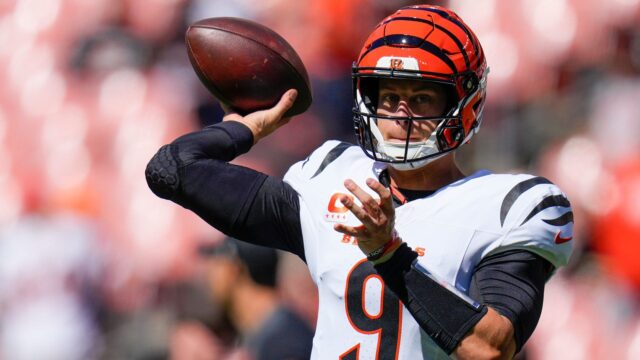 Cincinnati Bengals quarterback Joe Burrow